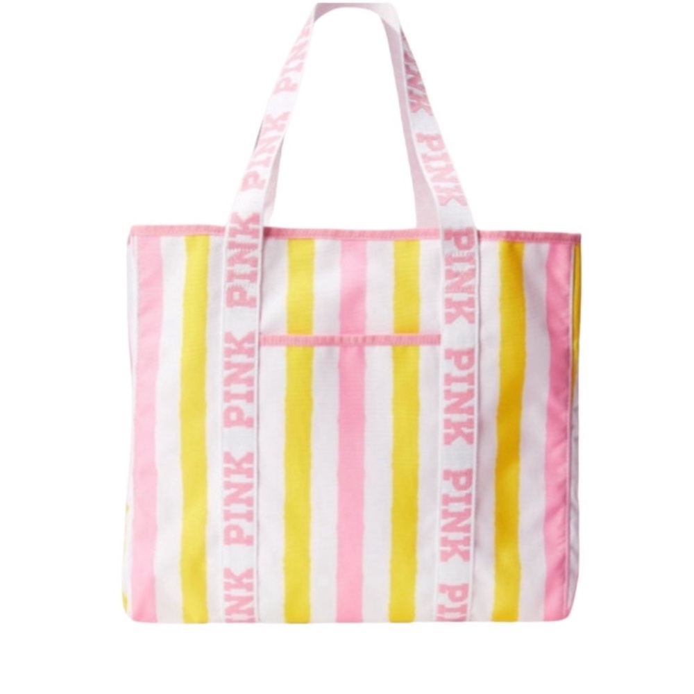 PINK Summer Glow Beauty Tote
